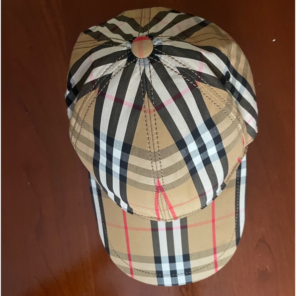 Burberry Checkered Baseball Cap